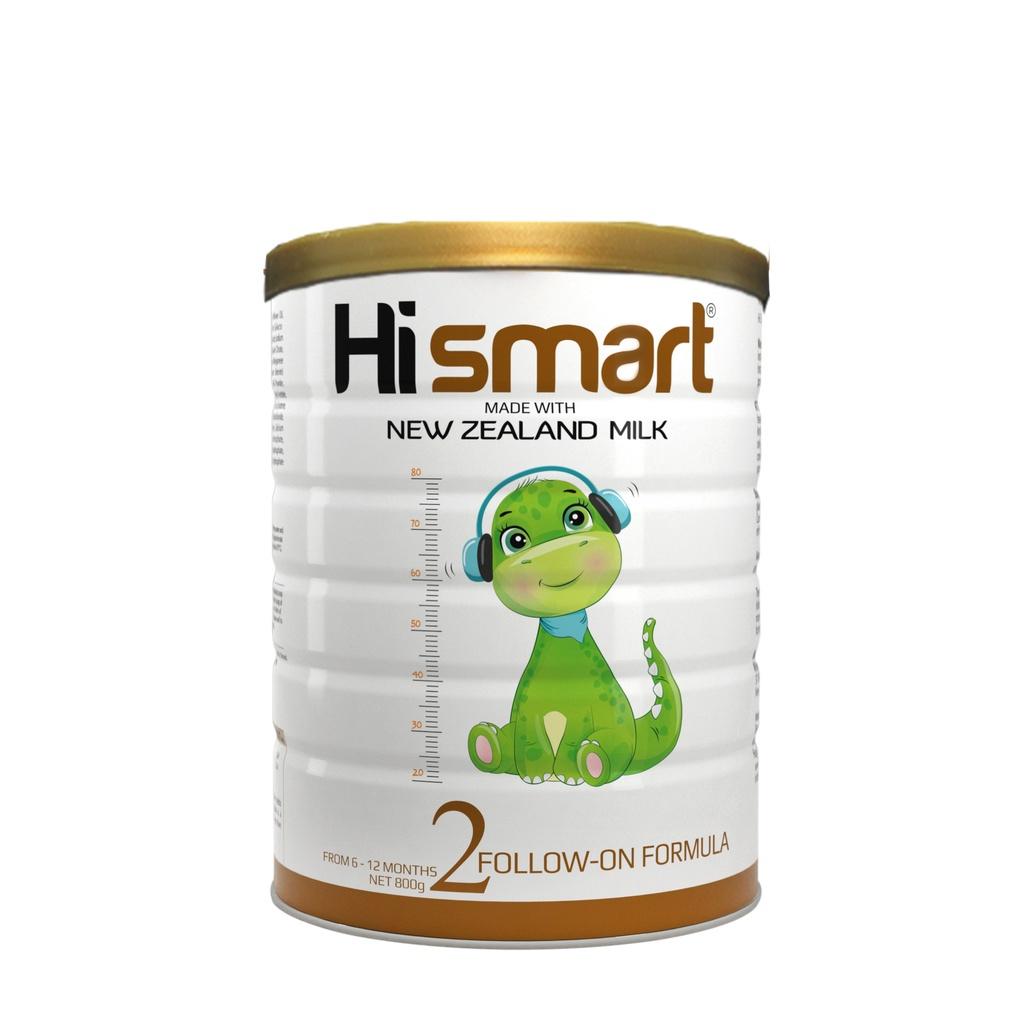 Sữa bột Hismart số 2_Cho bé từ 6-12 tháng tuổi - xuất xứ 100% New Zeland - 400g