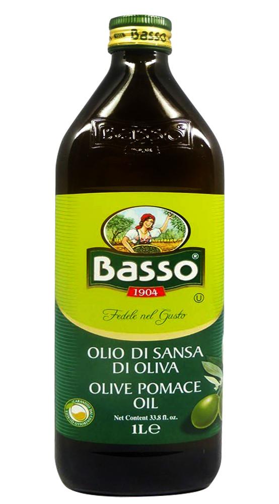 Nhập Khẩu Ý - Dầu Olive Pomace Basso 1L