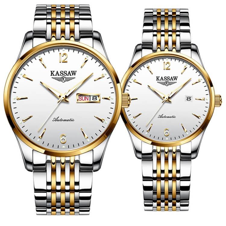 Đồng hồ đôi chính hãng KASSAW K876-6