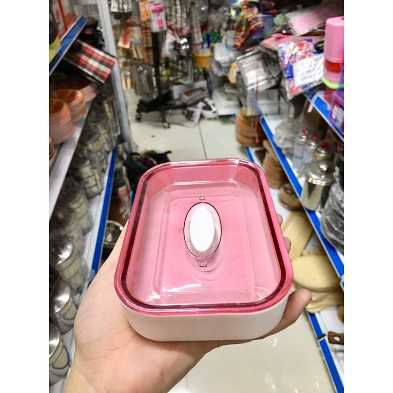 Hộp đựng xà bông cục 2 lớp