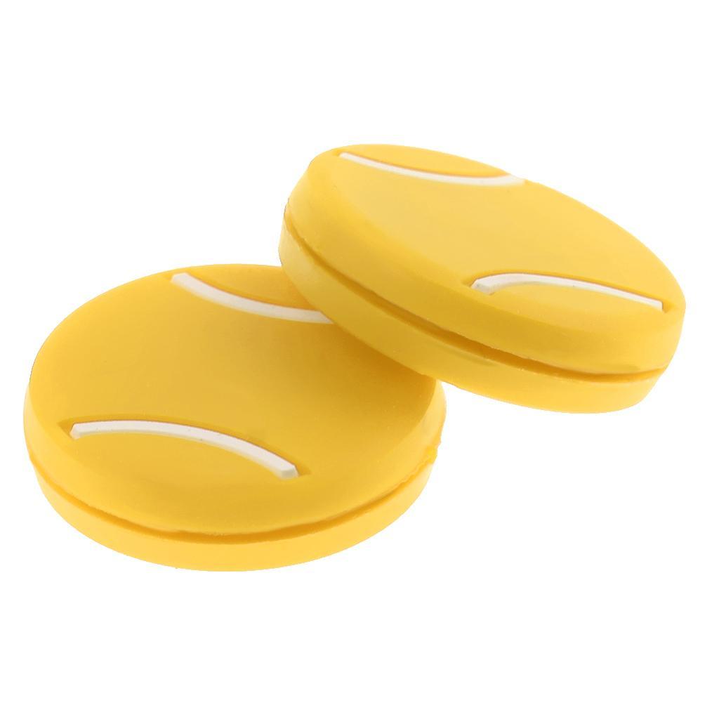 2 Pieces Tennis/Squash Racket Vibration Dampeners Shock Absorber Shockproof Damper