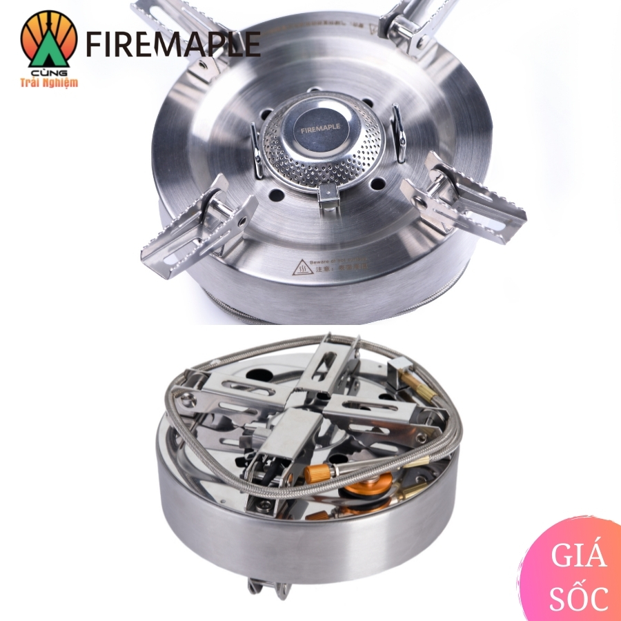 Bếp Gas Q-Tian Công Suất Lớn Fire Maple Saturn Stove Chuyên Dụng Du Lịch, Dã Ngoại