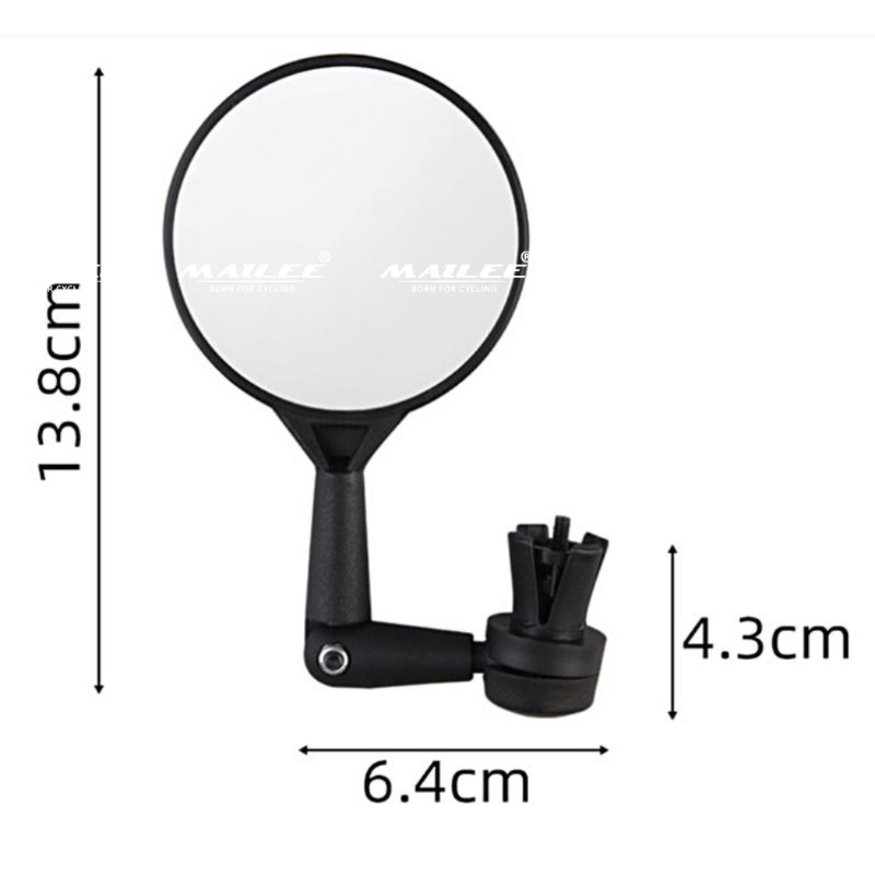 Gương Xe Đạp Gương Chiếu Hậu Gấp Gọn Xoay 360 Độ Gắn Tay Lái Xe Đạp Cho MTB Mai Lee