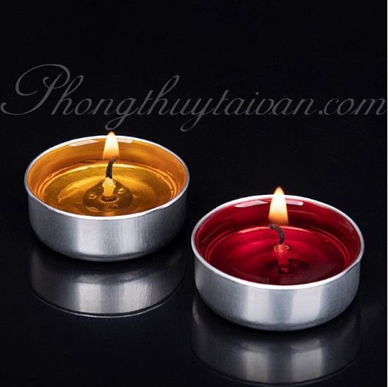 Nến viên bơ TEALING sáp trà 4giờ 35 nến - thờ cúng