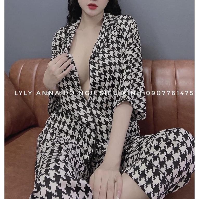 Đồ bộ Pijama Lụa Maingo cực sang chảnh, vải mềm mịn, không nhăn