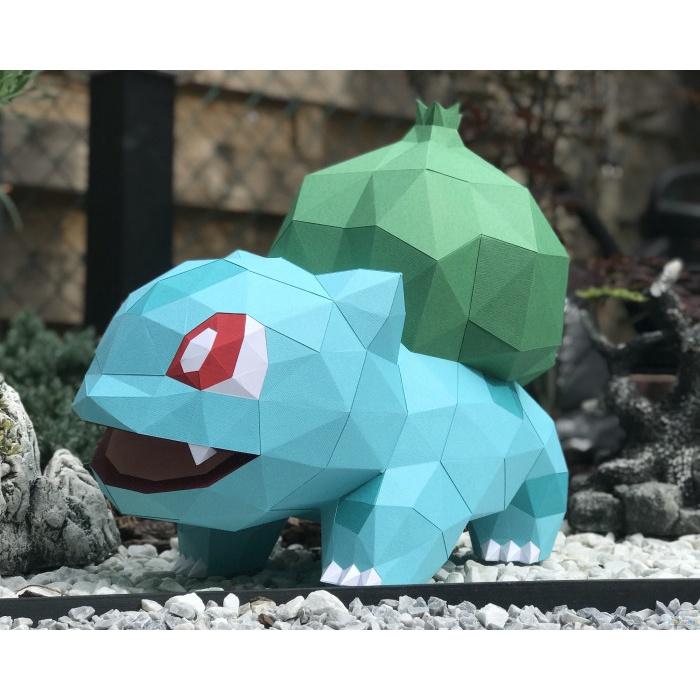 Mô hình giấy thủ công 3D Nhân vật Pokem