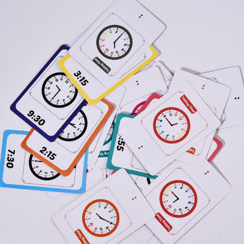 Thẻ nhận biết phát triển trí não - Telling Time