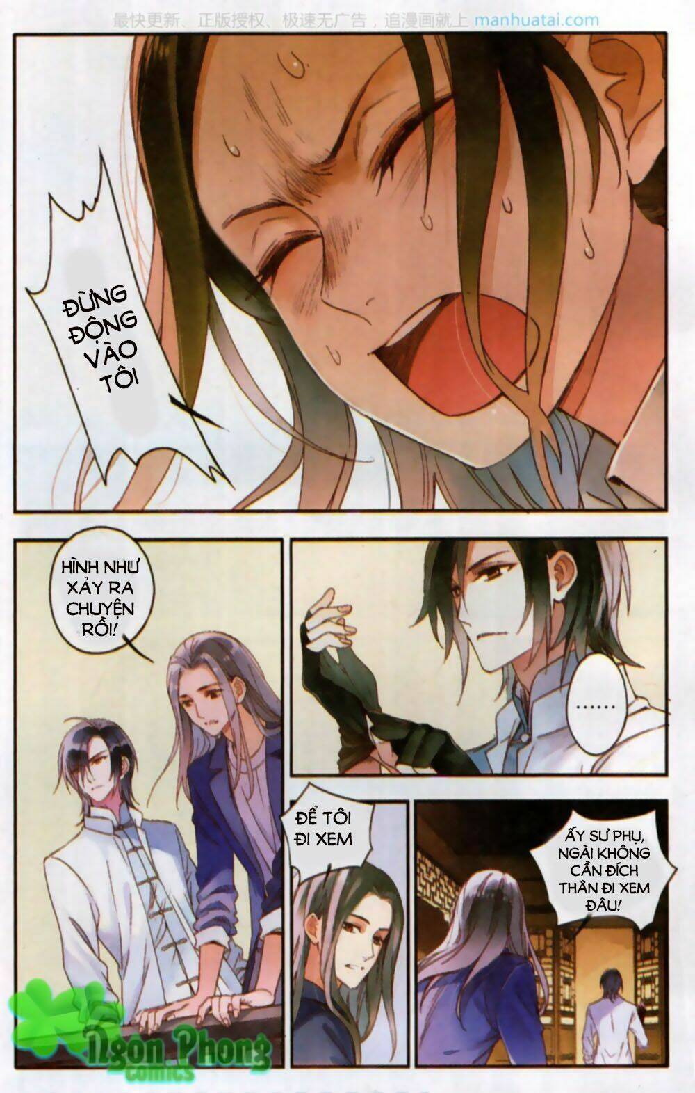 lệnh cấm nghị tộc 2 ẩn diện trấn chapter 3 5