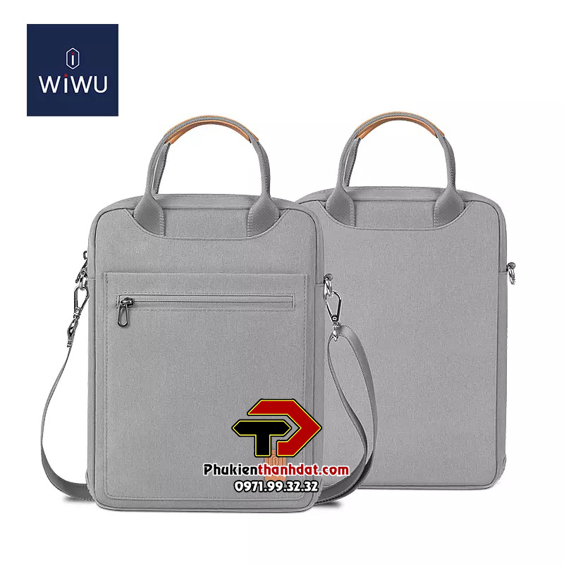 Túi đeo chống sốc cho MacBook 13.3&quot; inch chính hãng WiWU Pioneer - Hàng chính hãng