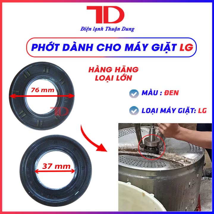 Phớt Dành Cho Máy Giặt L G, hàng chính hãng - Điện Lạnh Thuận Dung