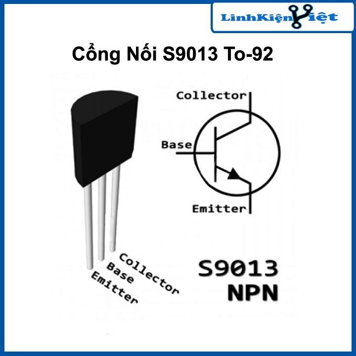 Gói 10 con transistor S9013 TO-92 TRANS NPN 0,5A 20V