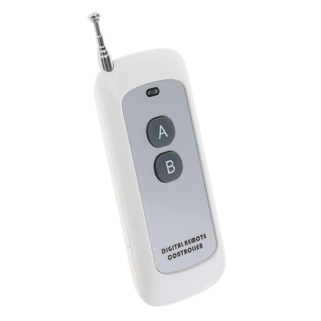2x 1000M DC12V 433MHz 10A 1 CH RF Relay Smart Wireless Remote Control Switch