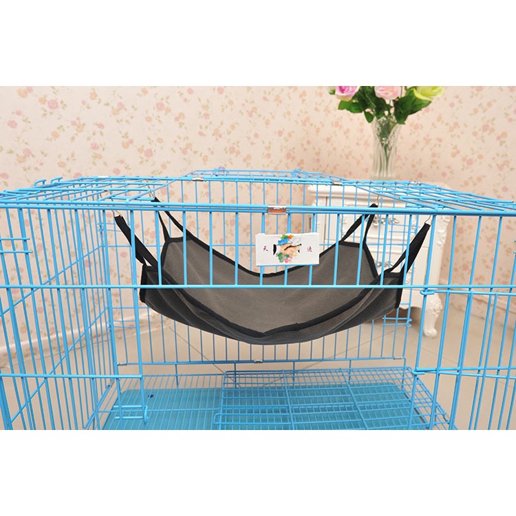 Võng vải treo lồng cho mèo đơn sắc 40*50cm