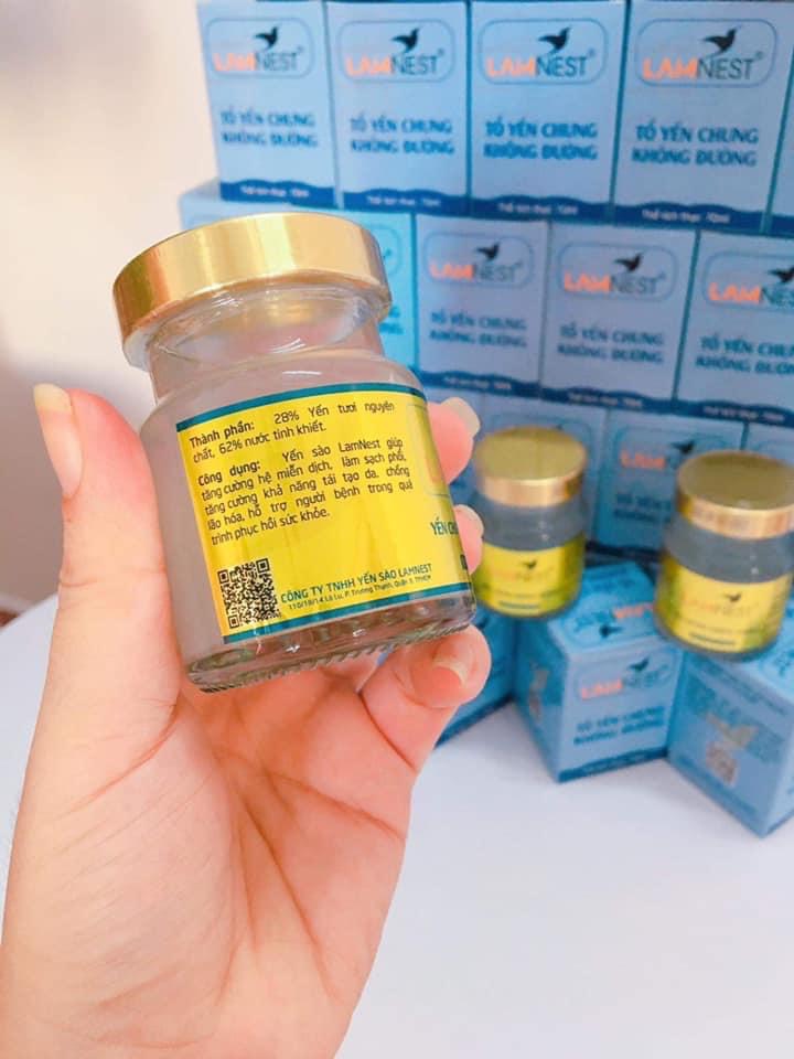 YẾN CHƯNG KHÔNG ĐƯỜNG Combo 11 hủ LAMNEST