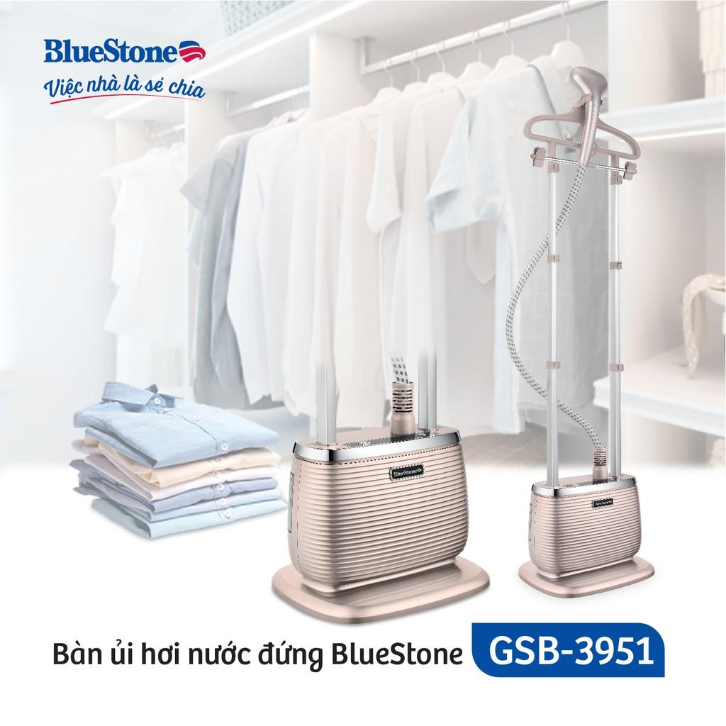 Bàn ủi hơi nước đứng BlueStone GSB-3951 Công suất bàn ủi lớn 1900 W - Hàng Chính Hãng