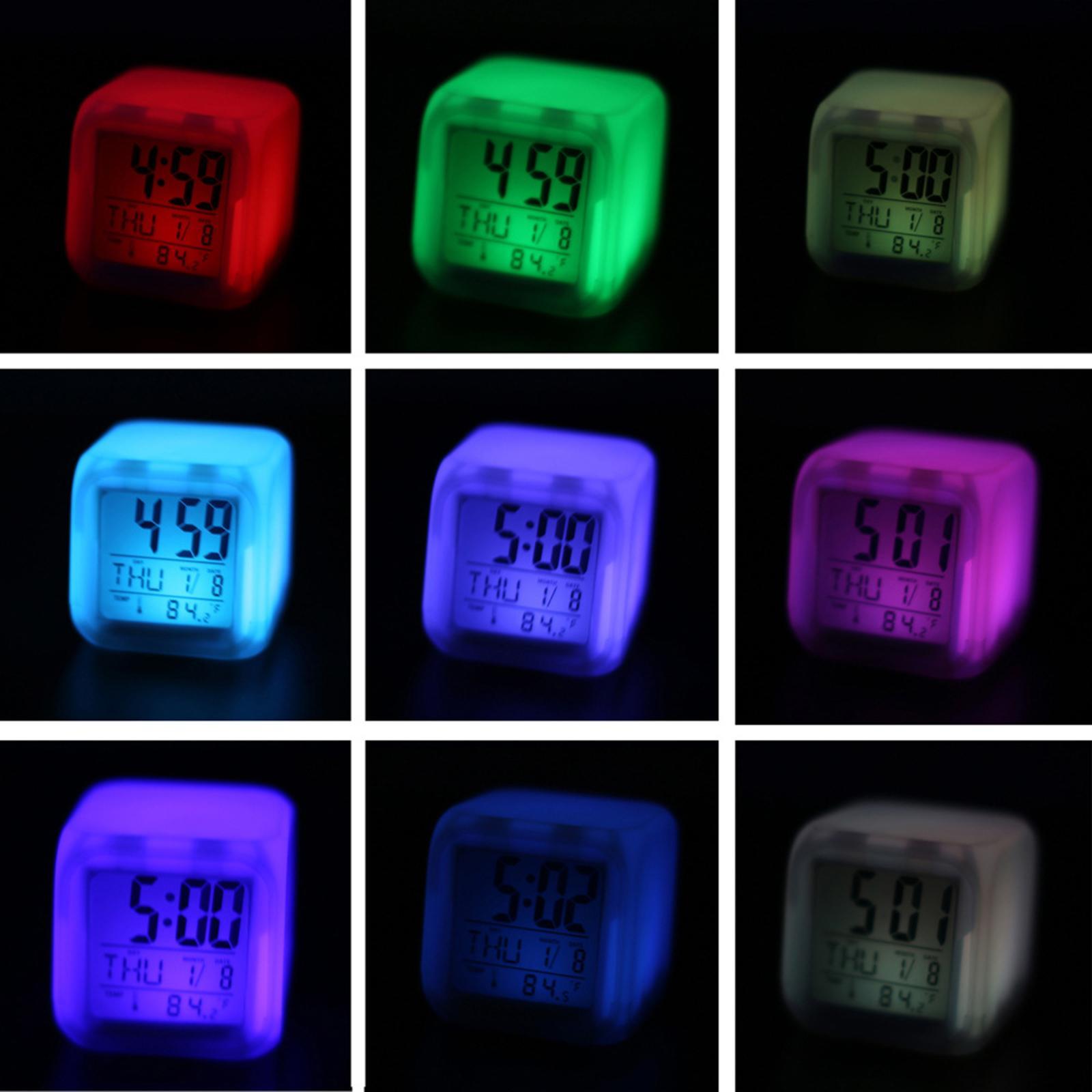Clock Soft Nightlight Handheld Sized for Room Decor