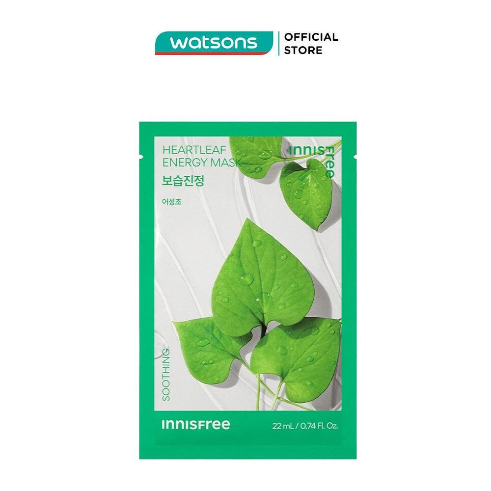 Mặt Nạ Innisfree Heartleaf Energy Mask 22ml