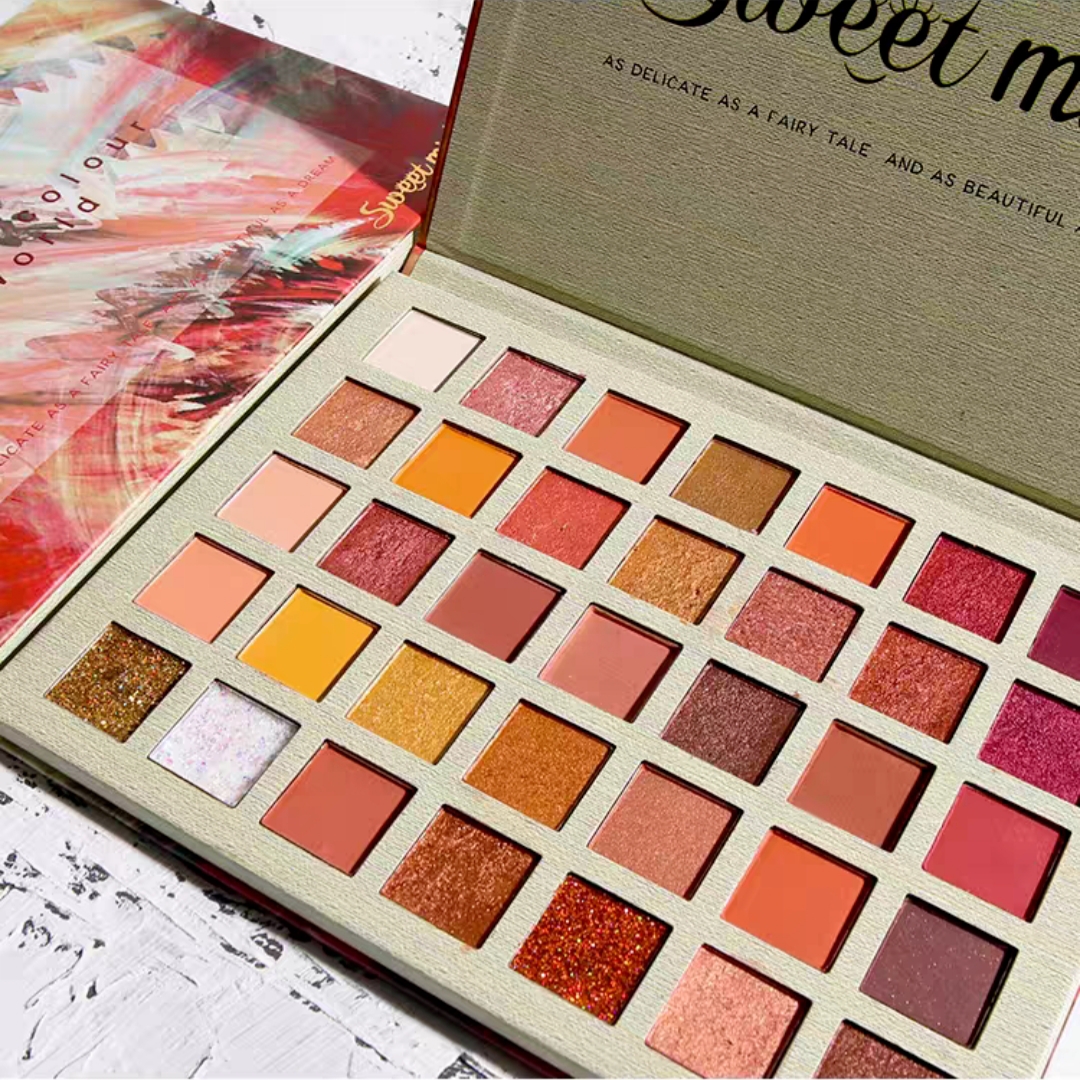 Bảng phấn mắt 35 màu Dazzle Colour World hãng SWEET MINT