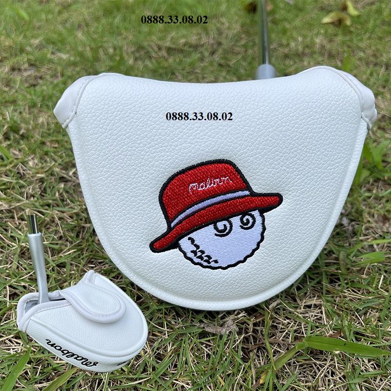 Bọc Đầu Gậy Golf Malbon, Cover Gậy Golf Da PU Cao Cấp