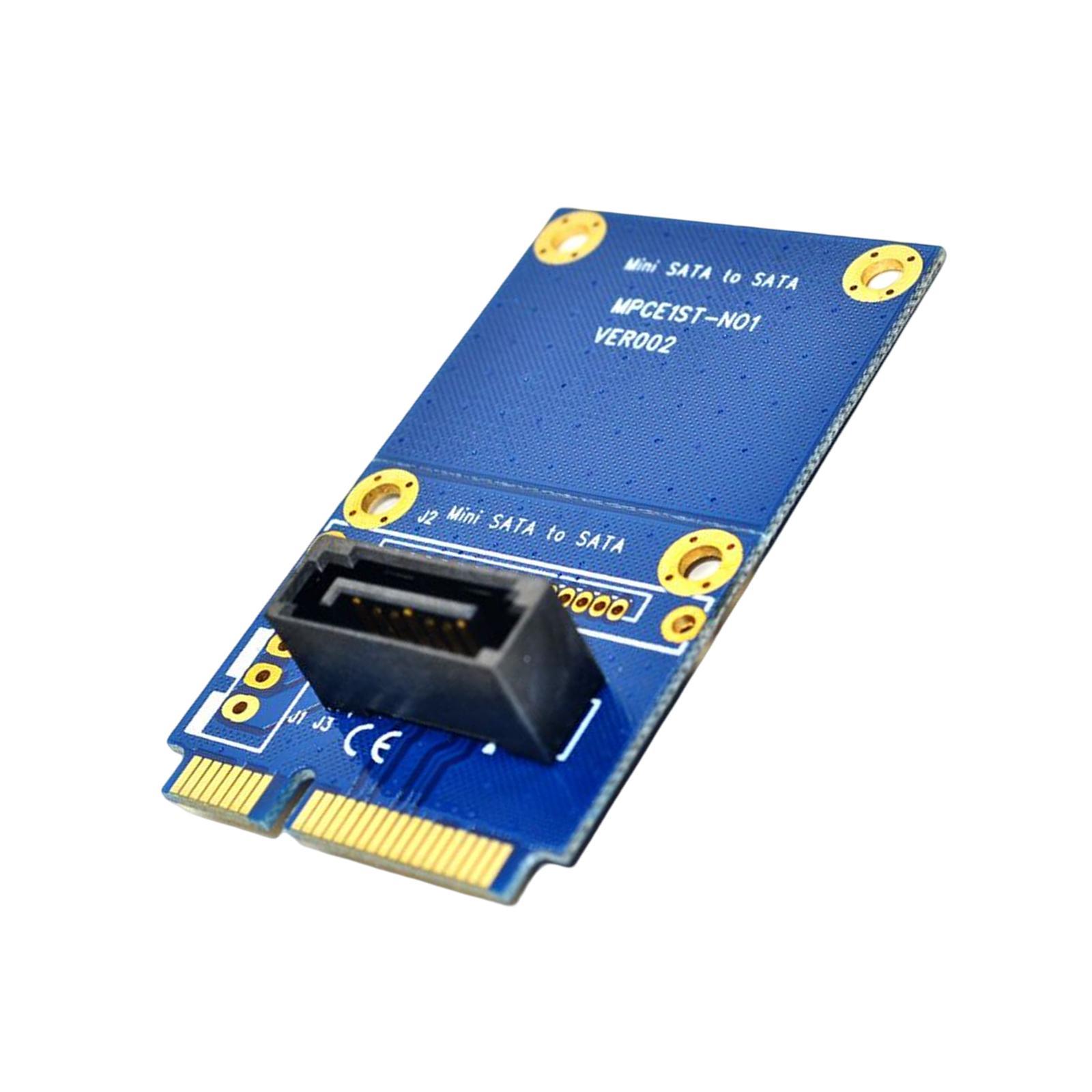 MSATA to Adapter Card Vertical Converter PCIe Expansion