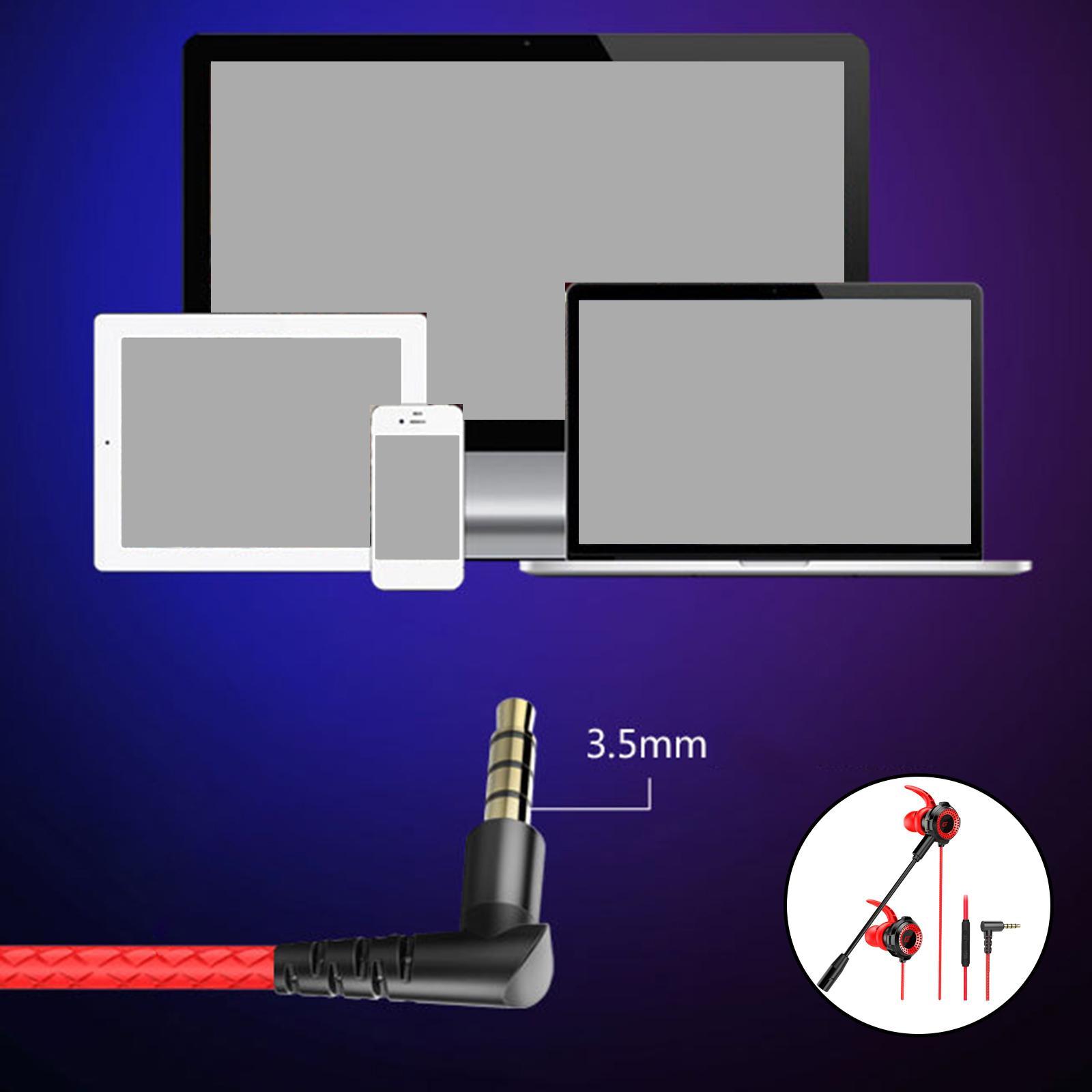 Wired Gaming Headset Headphones in Ear  with  Microphone