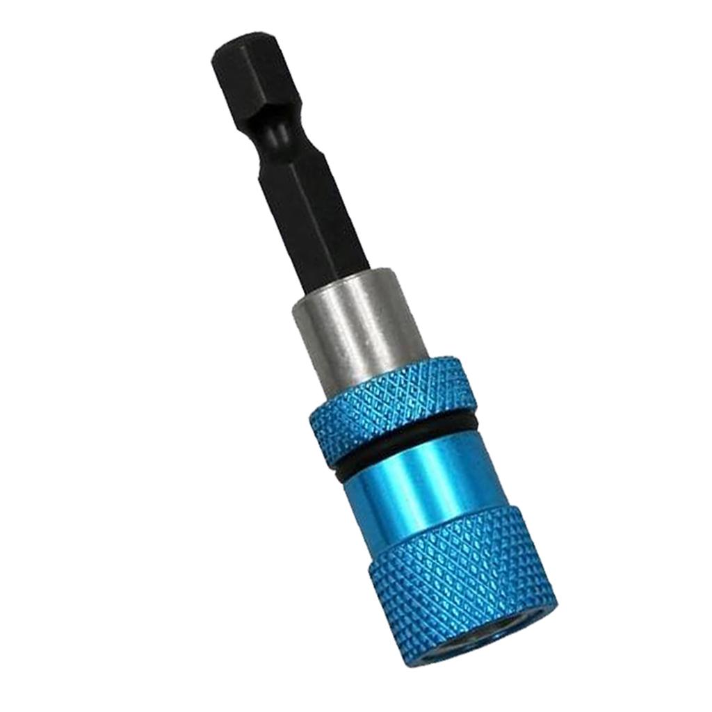 1/4 Inch Impact Drive Hex Shank Quick Release Change Holder Bit Drill Chuck