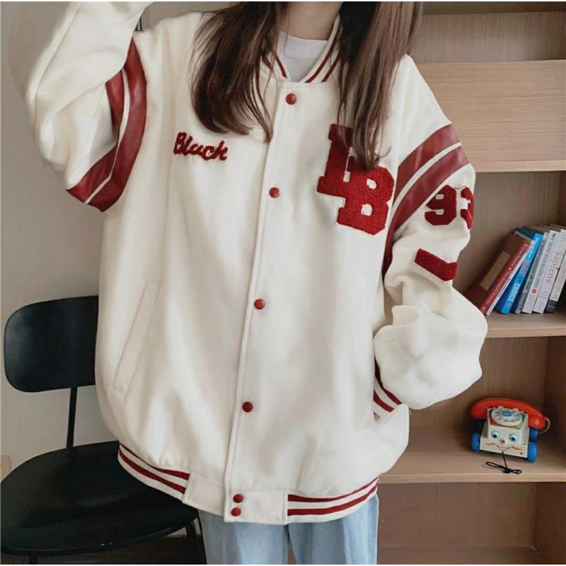 Áo khoác Bomber Nỉ Black LB Ulzzang Nam Nữ Unisex Form Rộng