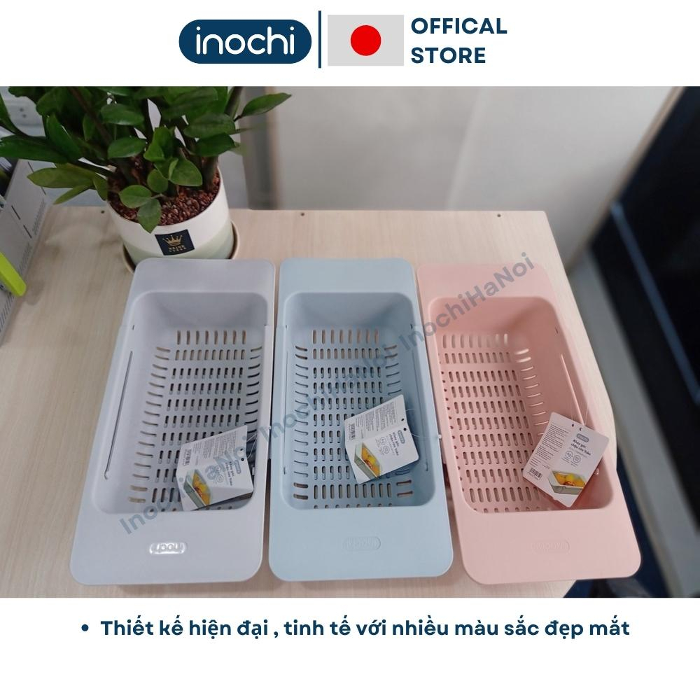 Khay Đa Năng Để Chậu Rửa Chén Yoko Inochi, Kệ Gác Bồn Rửa Bát Rút Gọn Siêu Tiện Lợi Đựng Rau Củ Quả Thực Phẩm