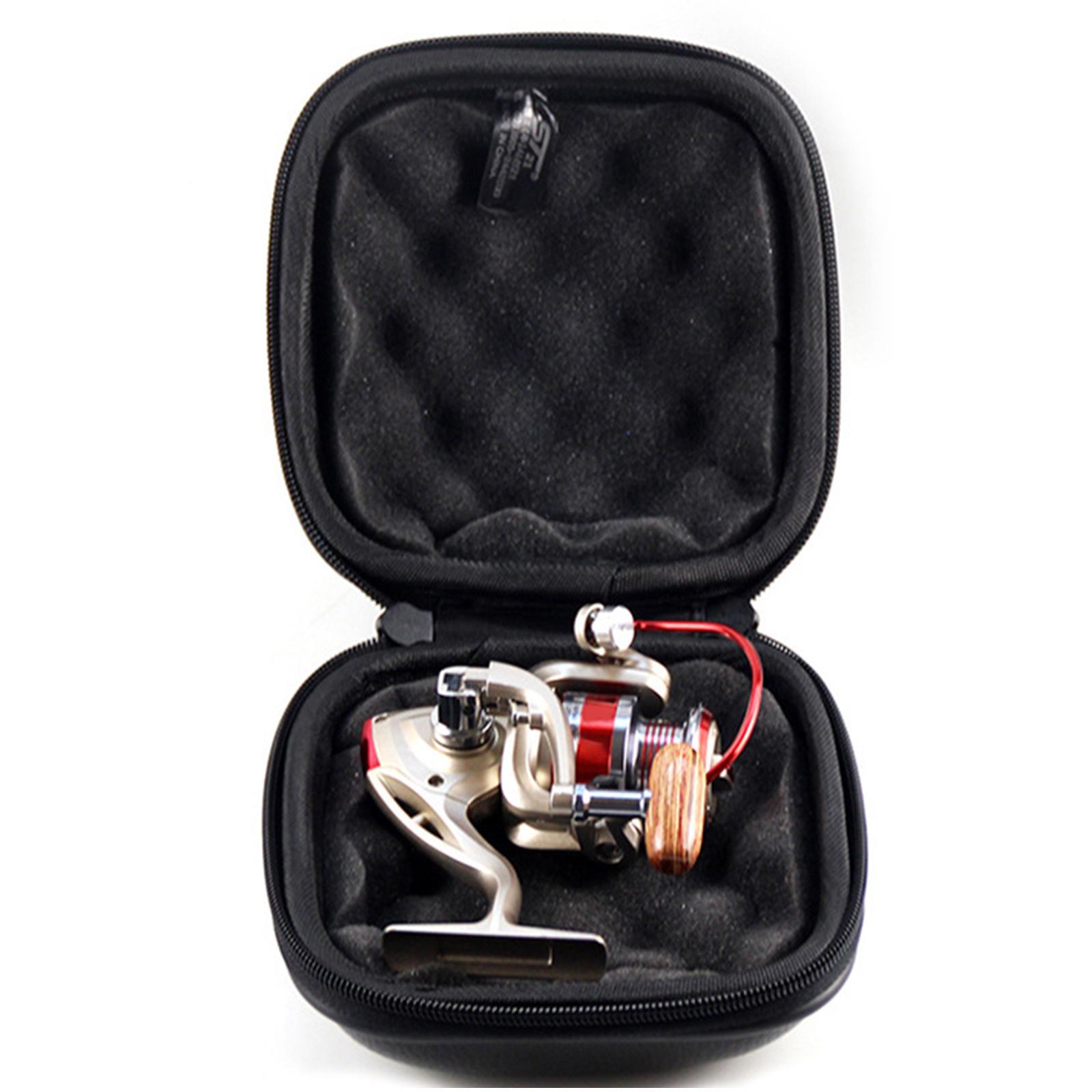 Portable Fishing Reel Case Pouch Shockproof Storage Case for Fishing Equipment