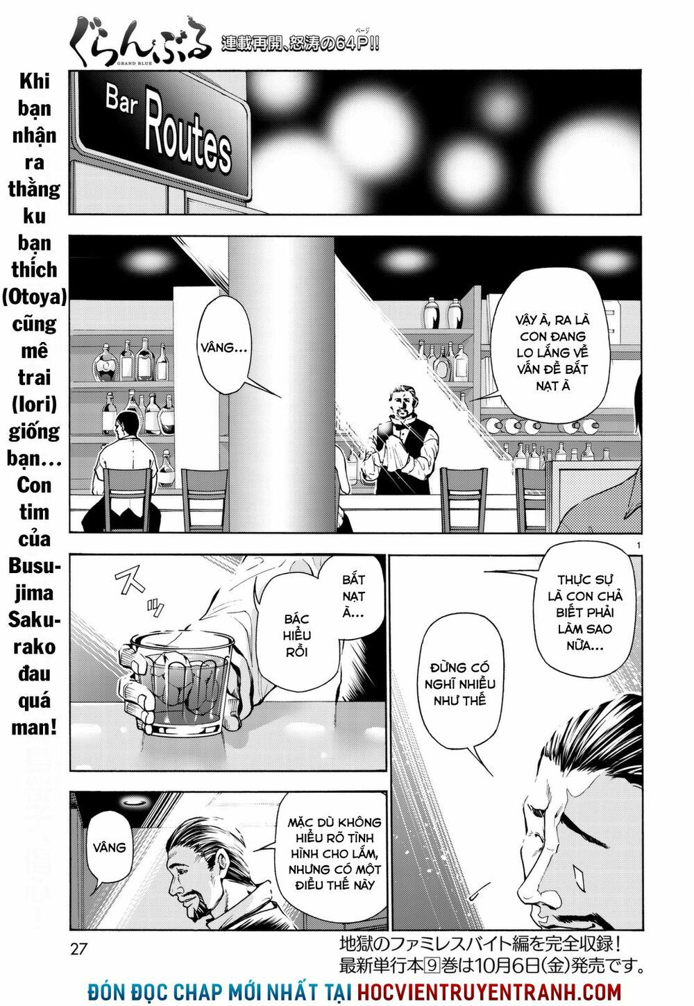 cô gái thích lặn - grand blue chapter 37 1