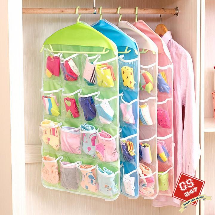 1 Túi Treo 16 Ngăn Chứa Đồ Tiện Dụng