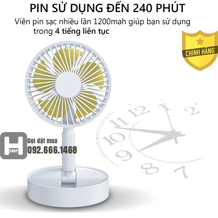 Quạt Tích Điện Loại Tốt Dung Lượng Pin Lên Tới 4 Tiếng