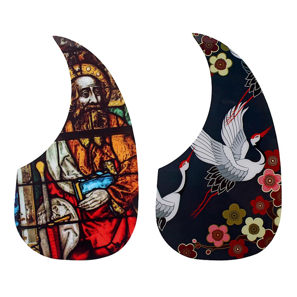 2 Acoustic Guitar Pickguard Pick Guard Scratch Plate For Acoustic Guitar