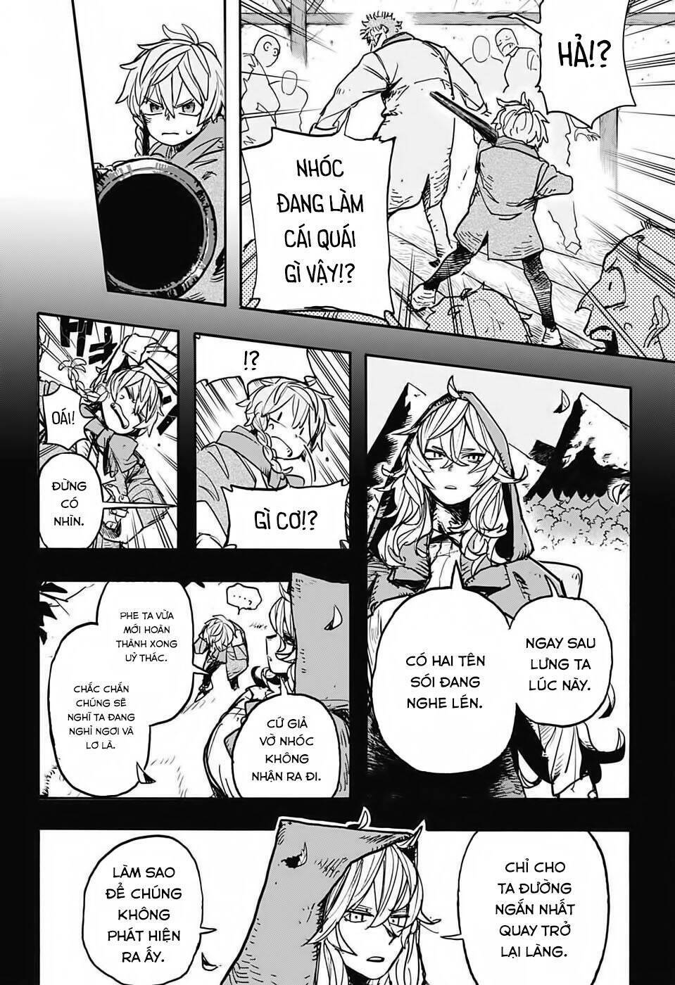 hội thợ săn: khăn đỏ chapter 2 21