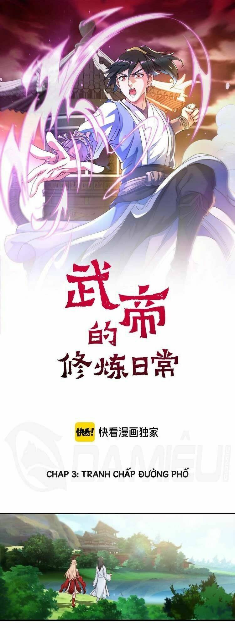 việc tu luyện hằng ngày của vũ đế chapter 3 2