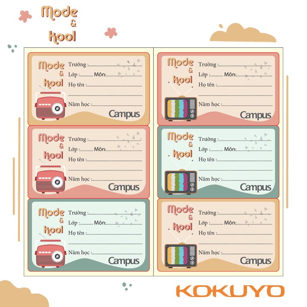 Combo Bộ Sưu Tập Đồ Dùng Học Tập Campus Mode&Kool