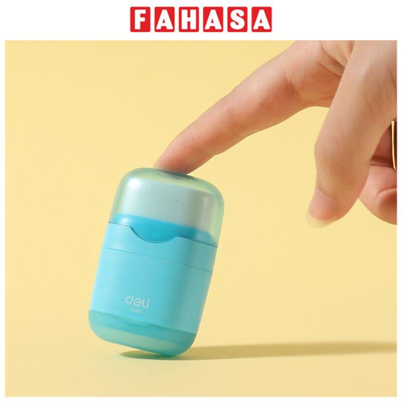 Chuốt Chì 2 Lỗ φ6.9-11 mm Kèm Gôm - Deli EH590 - Màu Xanh Ngọc