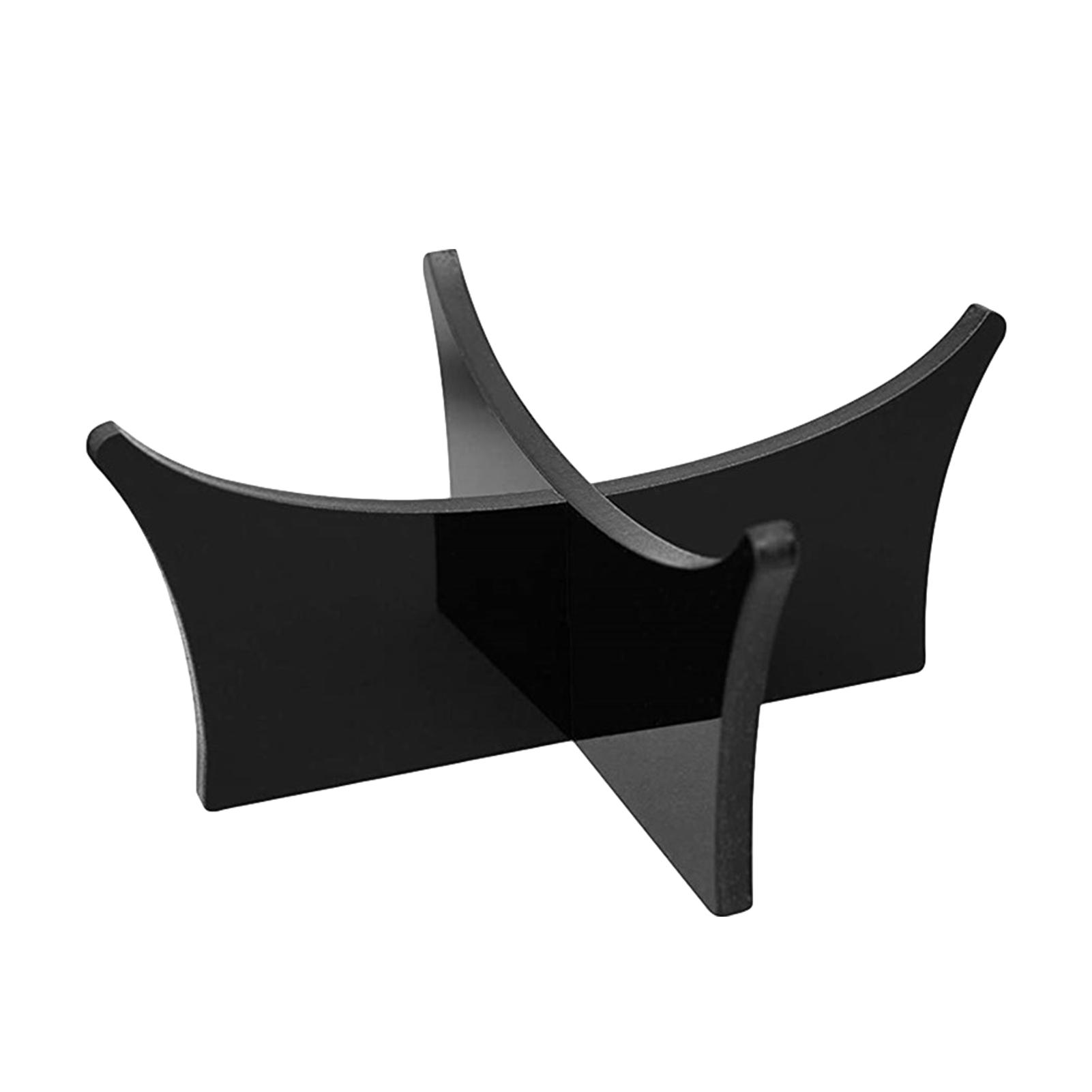 1 PC hạng nặng acrylic bóng đứng phụ kiện hiển thị di động cho bóng đá bóng đá bóng đá bóng bầu dục bowling bowling Color: Clear