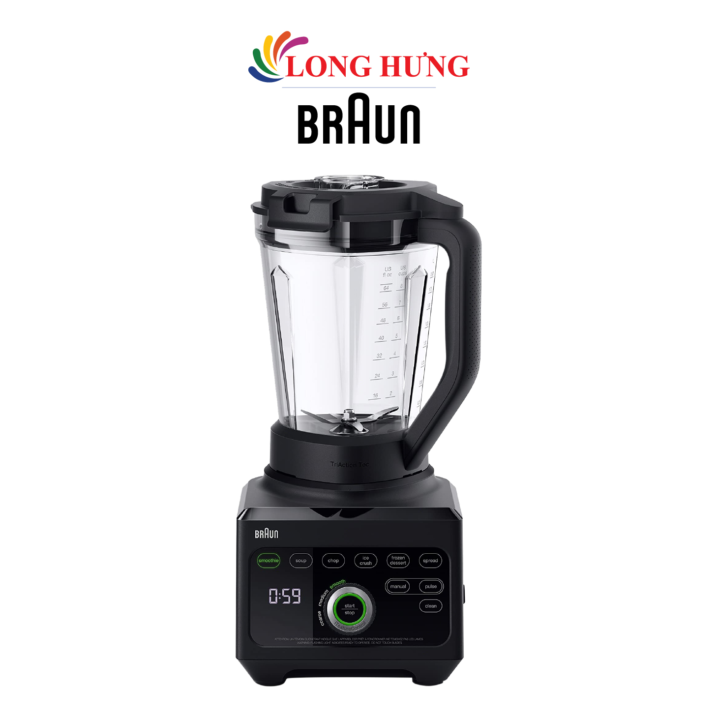 Máy xay sinh tố Braun JB9040BK - Hàng chính hãng
