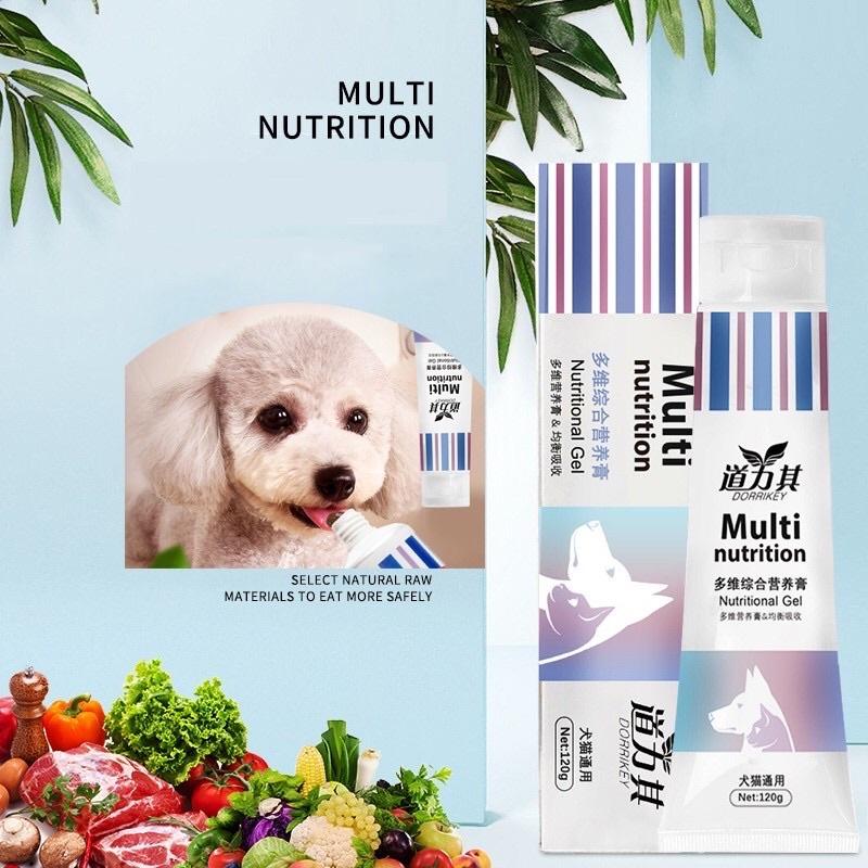 Gel Mutil Nutrition gel bổ sung dinh dưỡng và canxi cho chó mèo