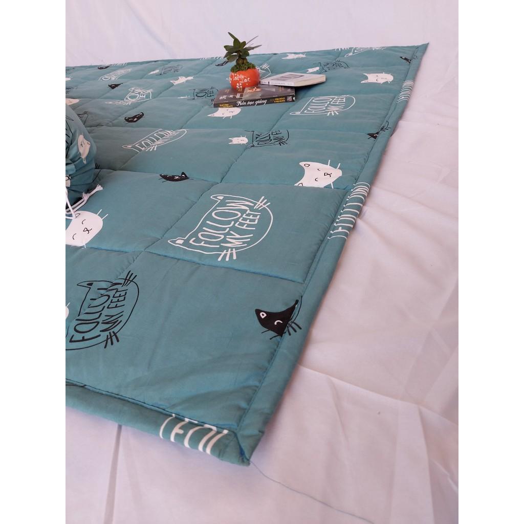 SALE SỐC Mền chần bông 1.6mx2m – Chăn hè cotton lụa nhân tạo giá rẻ - Giao ngẫu nhiên
