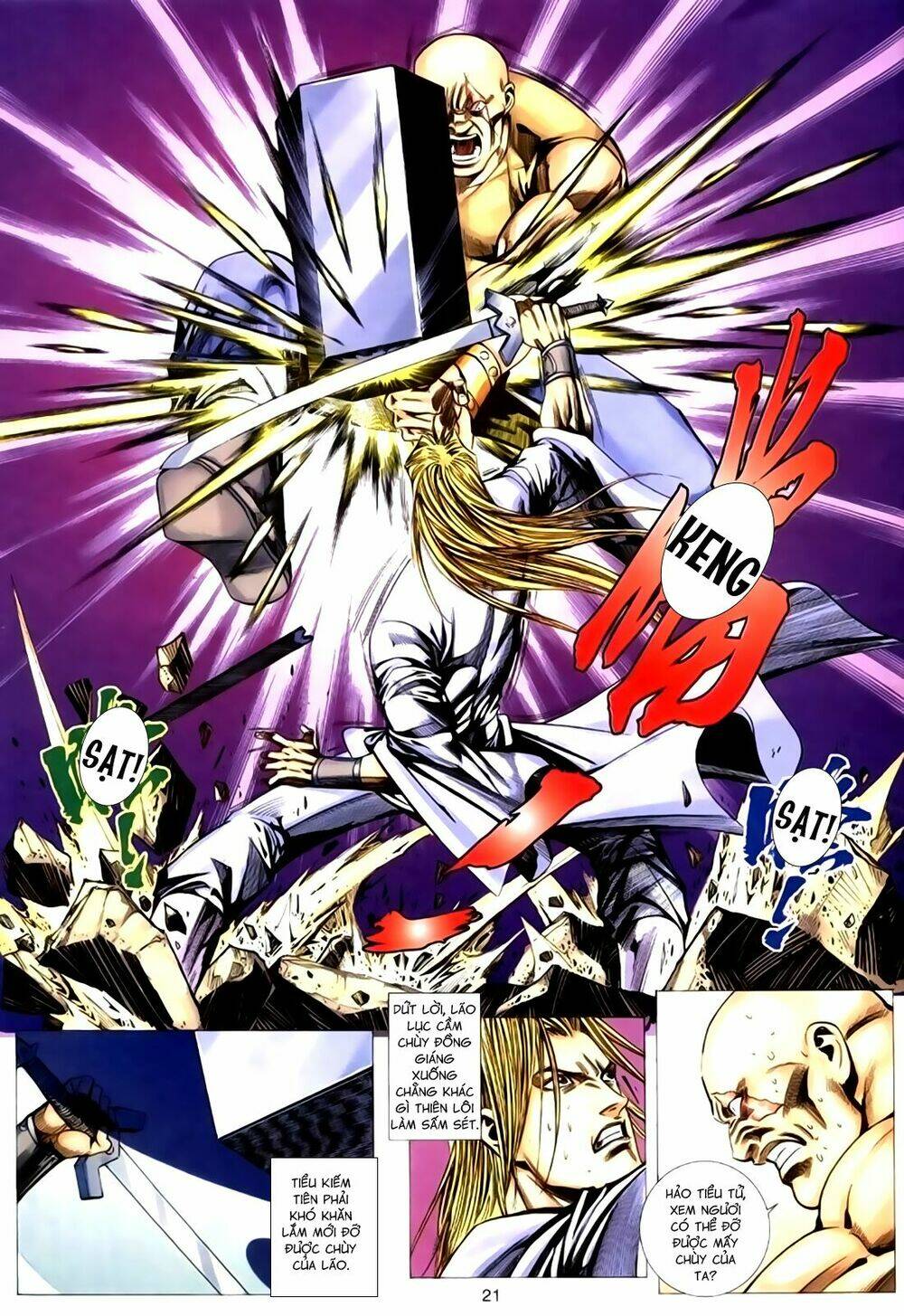 túy quyền tiền truyện chapter 21 21