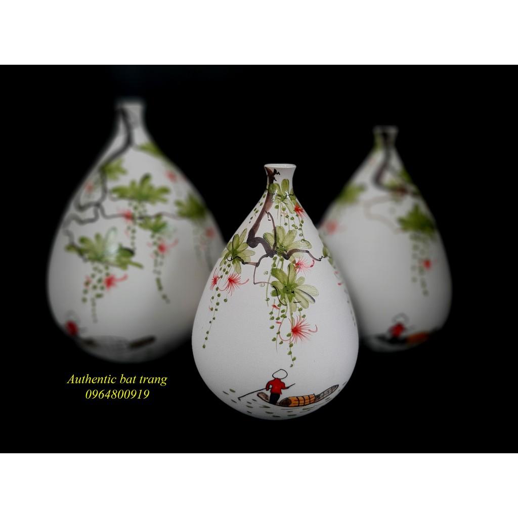 HOME DECOR- BỘ BÌNH TRANG TRÍ, CÂY LỘC VỪNG, SẢN PHẨM VẼ TAY THỦ CÔNG -SẢN XUẤT TẠI LÀNG NGHỀ TRUYỀN THỐNG BÁT TRÀNG