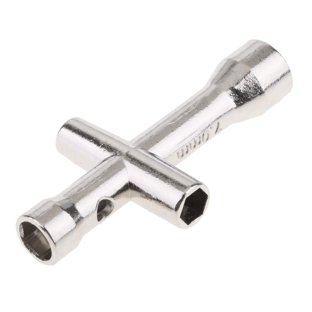 2-6pack Mini Cross Wrenches Sleeve M2/M2.5/M3/M4 Nut Maintenance Tools