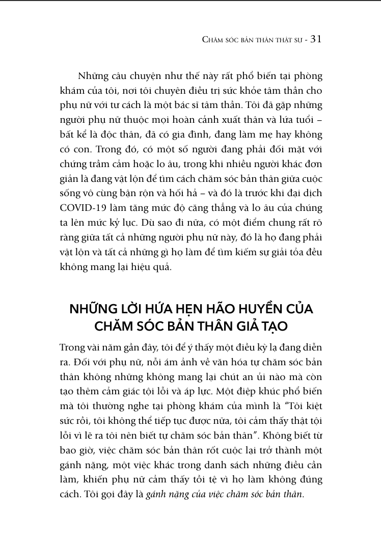 Chăm Sóc Bản Thân Thật Sự