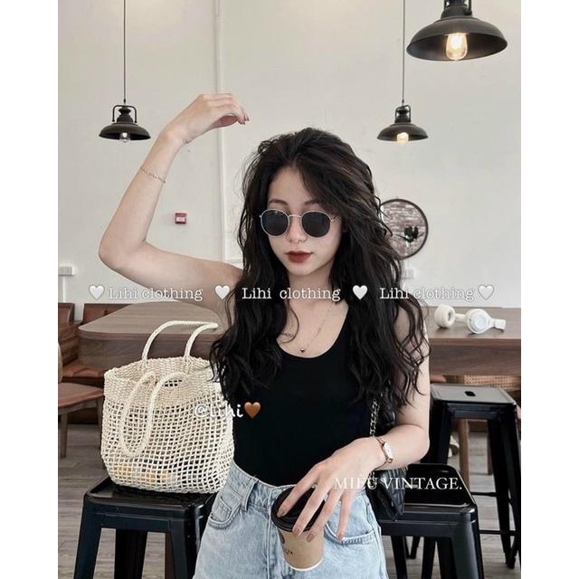 (150k/3 chiếc )ÁO CROPTOP BA LỔ CHẤT LEN TĂM SỊN SÒ(HÀNG XẤU HÀNG LỔI BAO ĐỔI TRẢ MIỄN PHÍ)