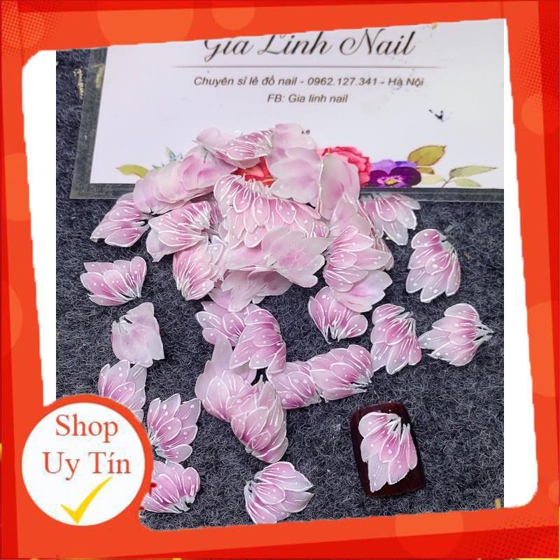 Hoa bột nail gắn móng tay| Hoa ẩn chân ( set 2 bông/10 bông