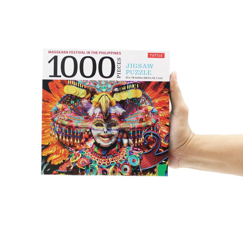 MassKara Festival, Philippines - 1000 Piece Jigsaw Puzzle: (Finished Size 24 in x 18 in)