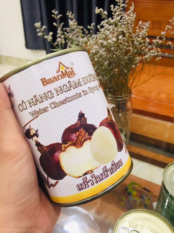 Củ Năng Ngâm Nước Đường BaanMai (560gr)