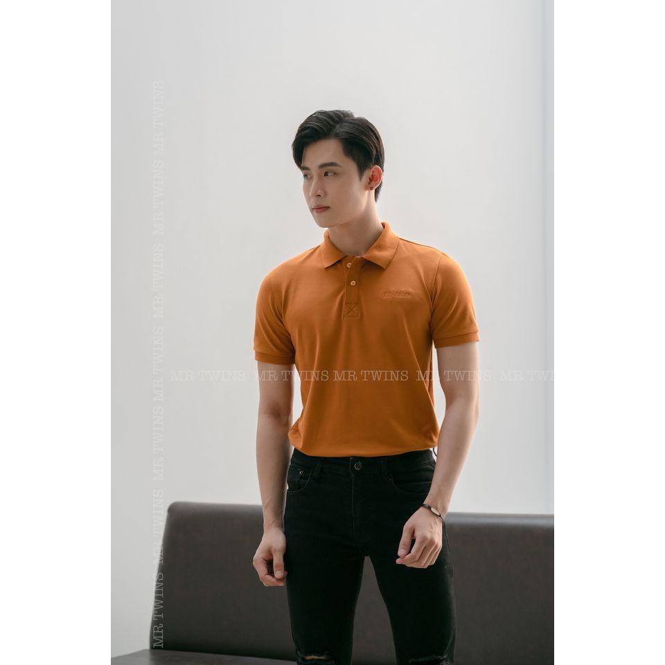 ÁO THUN POLO NAM CỔ BẺ VẢI COTTON CÁ SẤU CHUẨN FORM THƯƠNG HIỆU MR TWINS